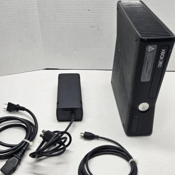 Xbox 360 Matte Black Console Only Tested Works - Picture 1 of 1